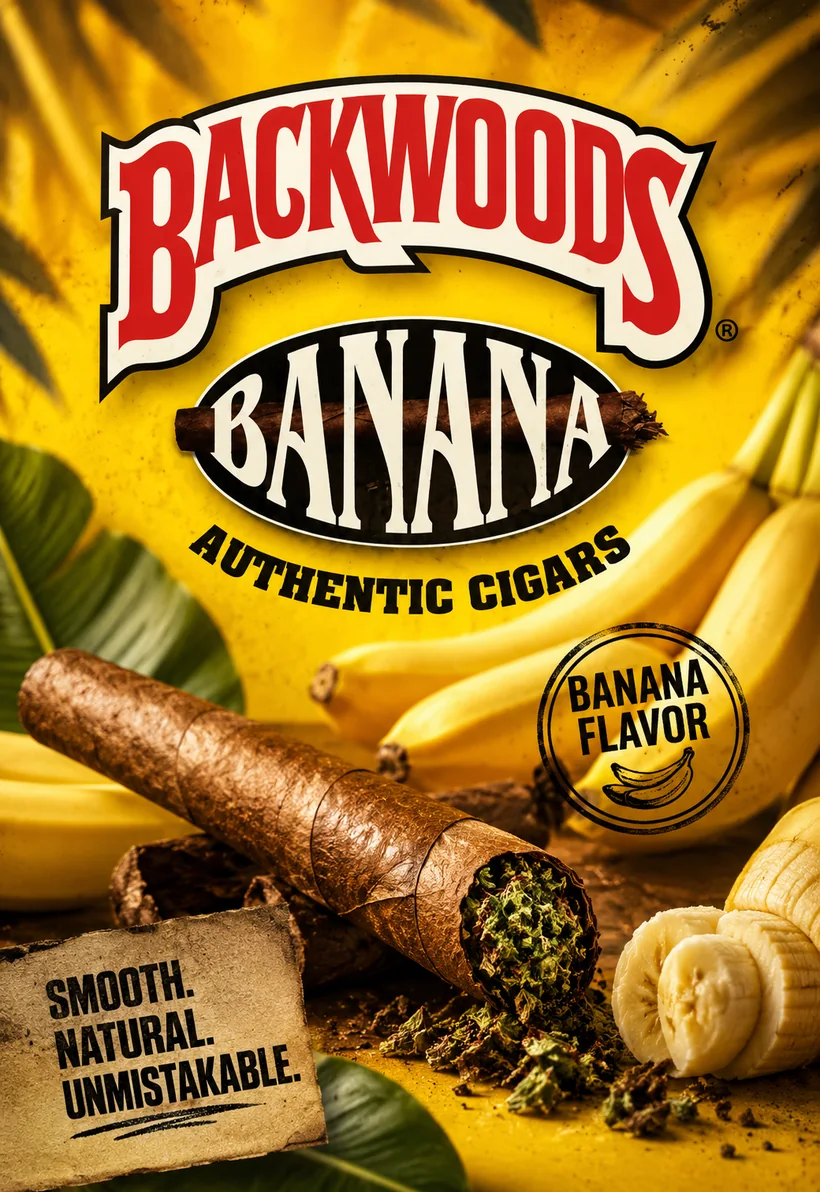 Backwoods Banana - Hand-Rolled Cannabis Blunt