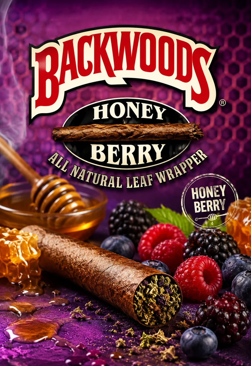 Backwoods Honey Berry - Hand-Rolled Cannabis Blunt