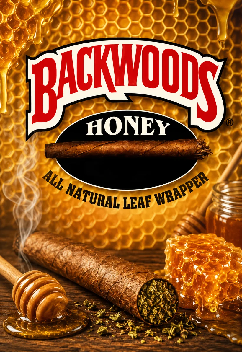 Backwoods Honey - Hand-Rolled Cannabis Blunt