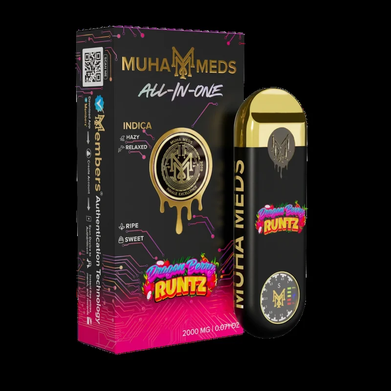Dragon Berry Runtz - Indica Cannabis Disposable Vape