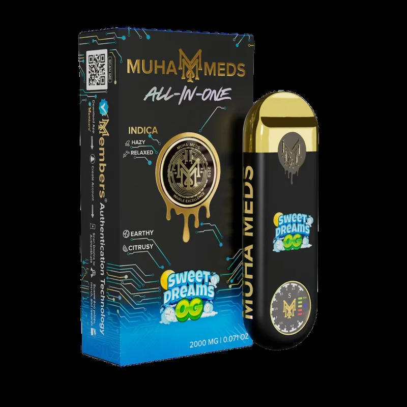 Sweet Dream OG - Indica Cannabis Disposable Vape